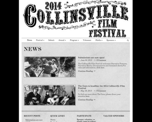 Collinsville Film Festival 2014 -News