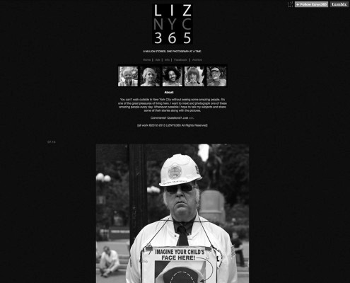 LIZ NYC Tumblr Home Page